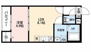 星空アパートメントの物件間取画像